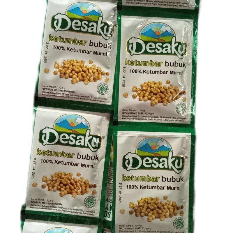 

Desaku ketumbar bubuk & Ladaku merica bubuk sachet