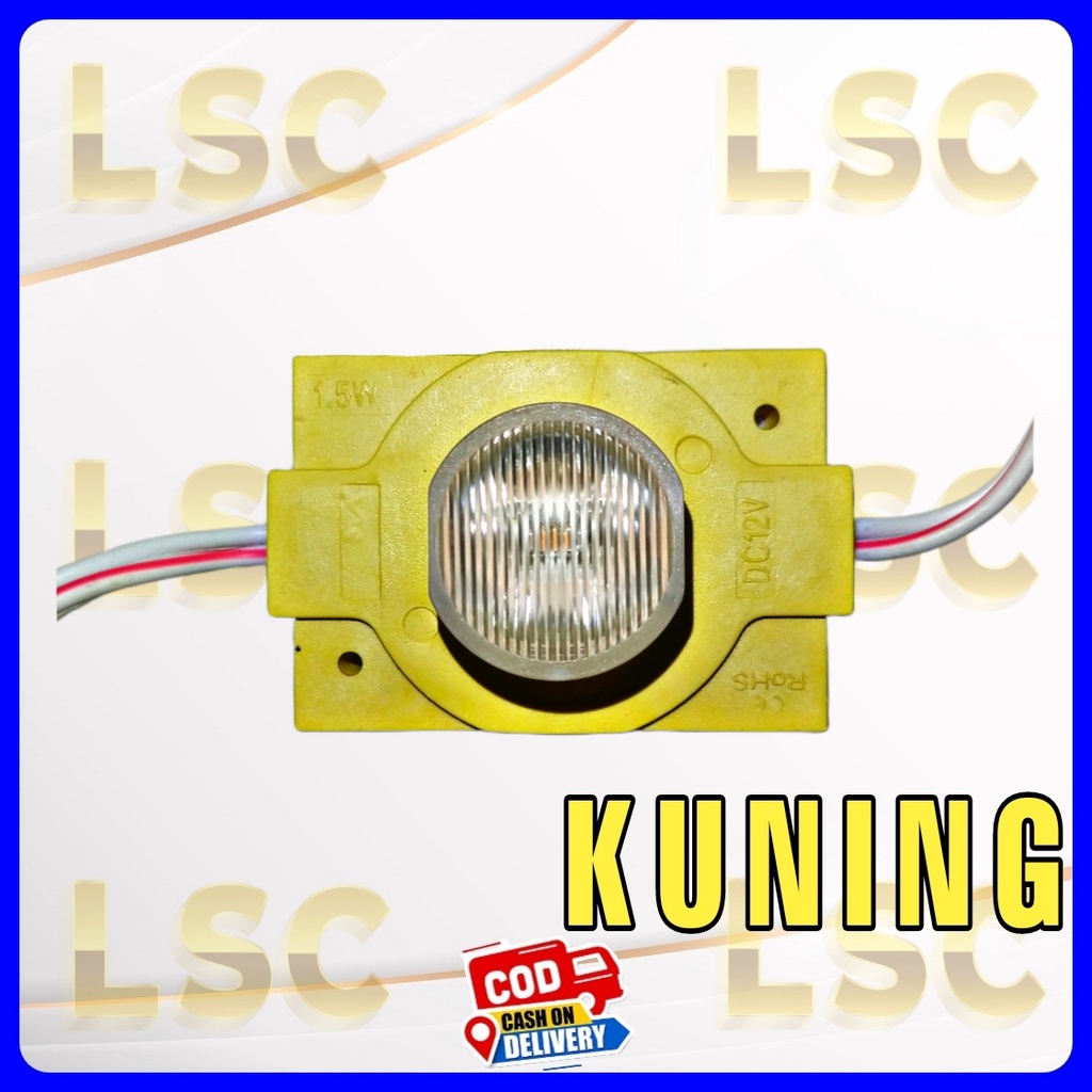 Led 1 mata 12volt &amp; 24 volt, lampu variasi mobil, led kolong mobil