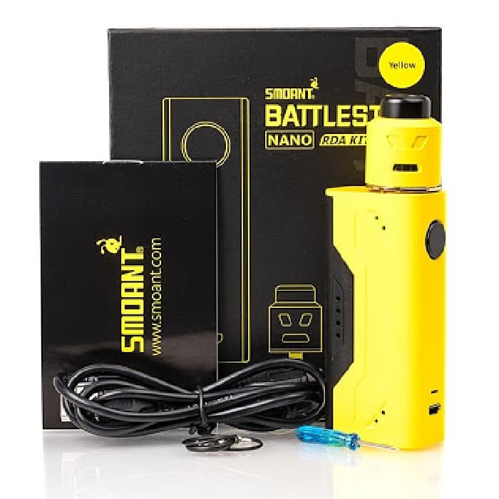 Vape Smoant BattleStar Nano RDA FULL KIT Electrical Mod Starter Vapor