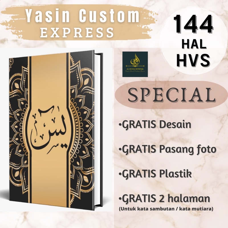 

Yasin 144 halaman HVS 2 Warna | Buku Yasin | Souvenir Yasin | Buku Yasin Murah