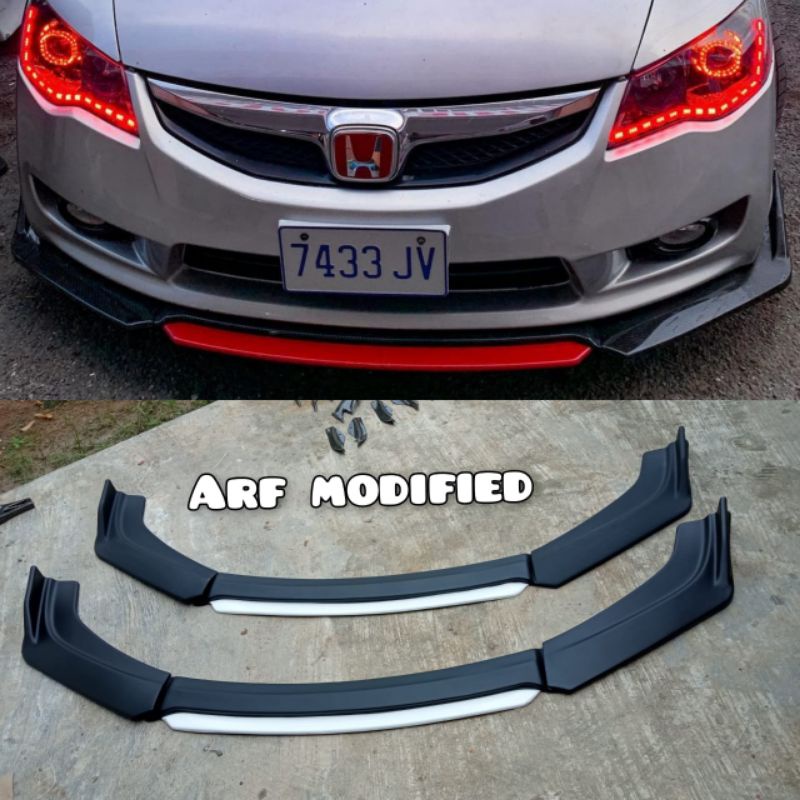 Winglet Mobil Universal lips bemper Mobil lips bemper Agya Calya Civic