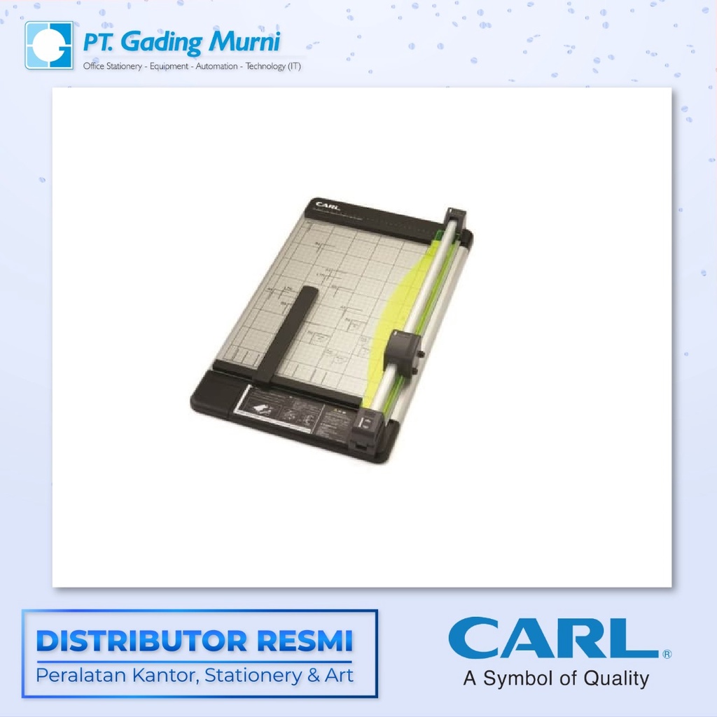 

CARL ALAT PEMOTONG KERTAS DC-600 A4 2 PANEL