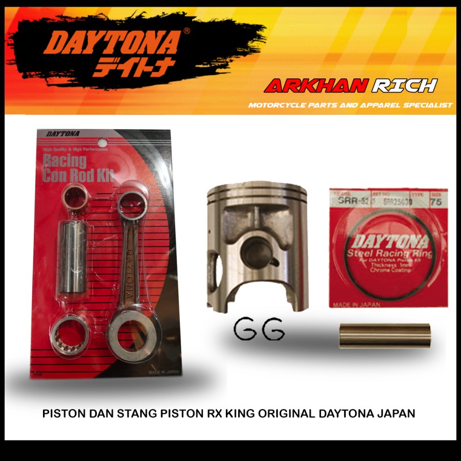 DAYTONA PISTON / SEHER + STANG SEHER RX KING ORIGINAL JAPAN