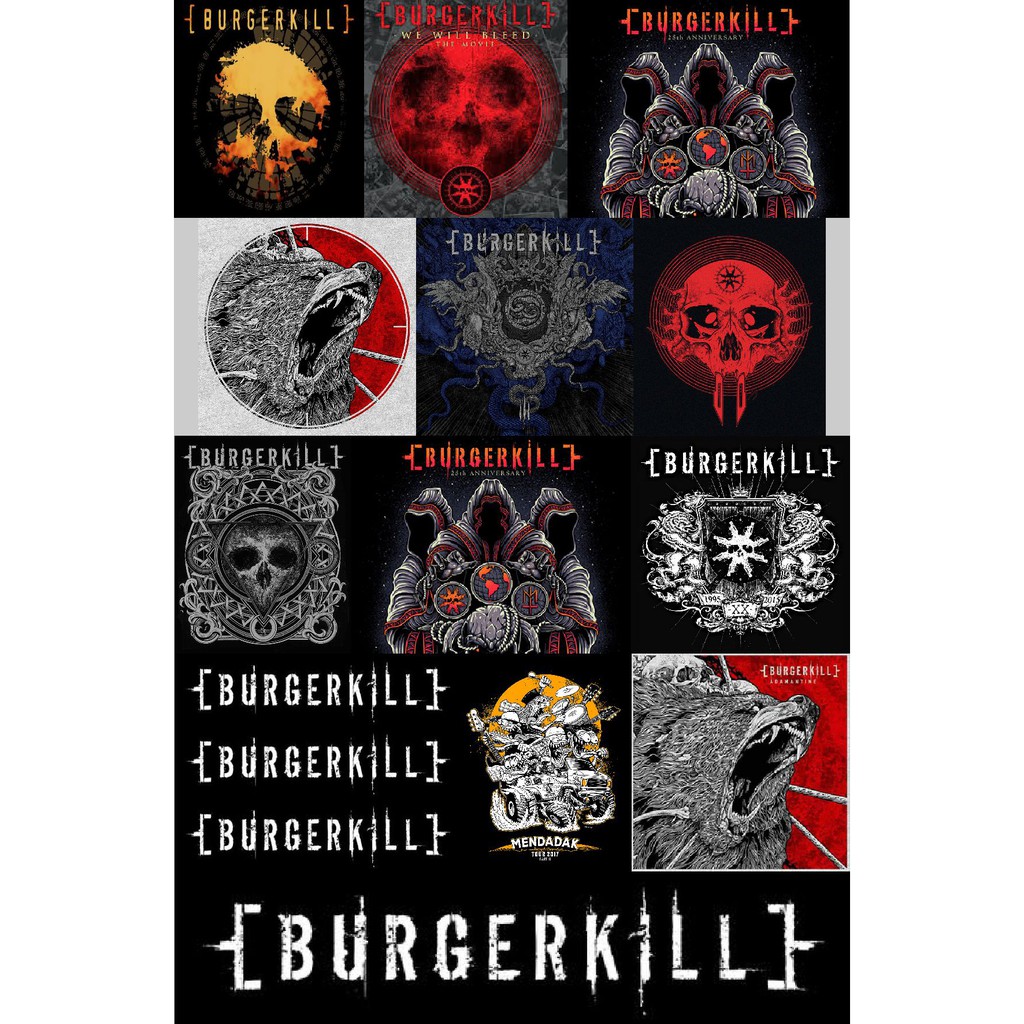 

Stiker BURGERKILL Isi 15 Vinyl Anti Air