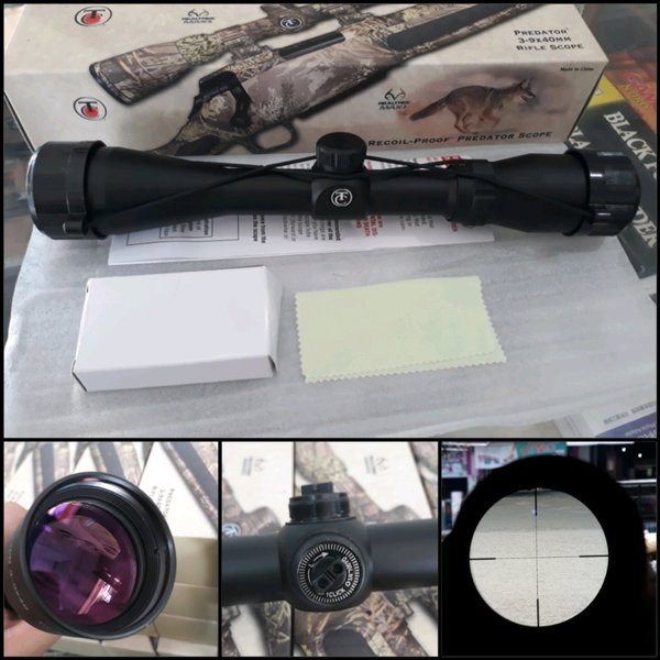 Riflescope Tc Predator 3-9x40