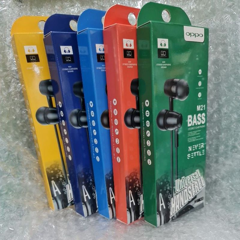 Headset handsfree headphone earphone branded bass stereo