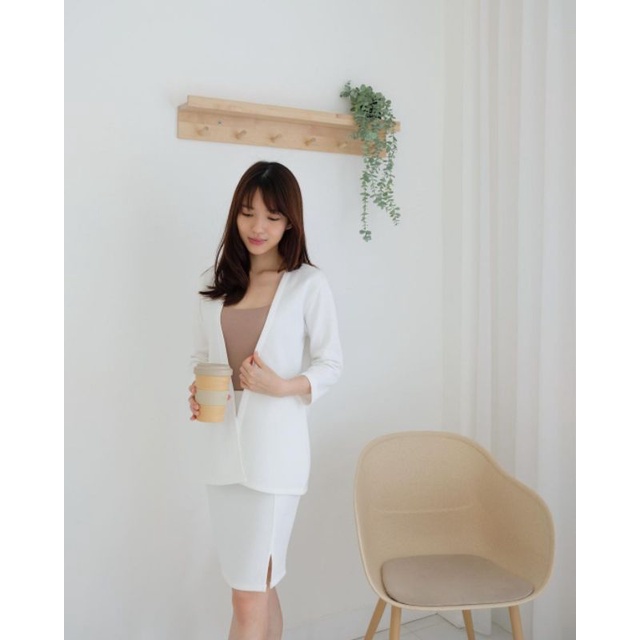 One Set Skirt Cardy Formal Casual