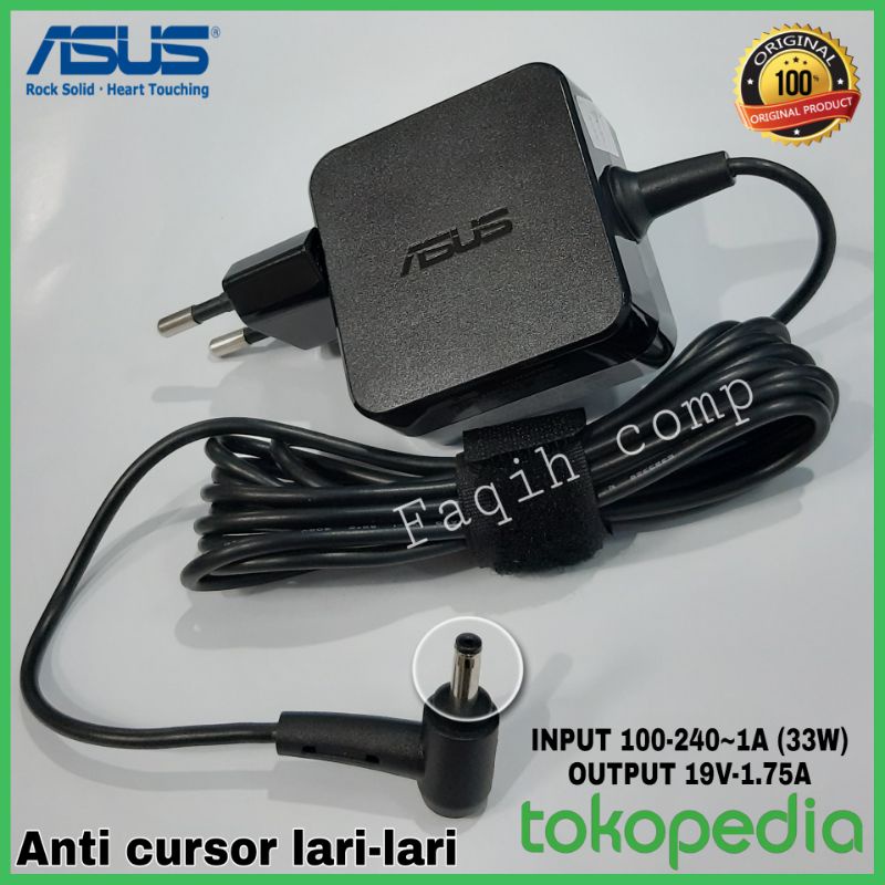 Adaptor Charger Asus X200 X200CA X201 X202 S200E X453 X453S X453SA 19V-1.75A INPUT~(1A)