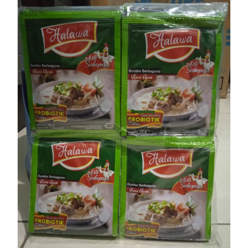

Kaldu Halawa Ayam isi 24 sachet