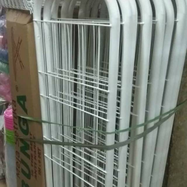 Rak susun 4 rak display serbaguna rak Chiki