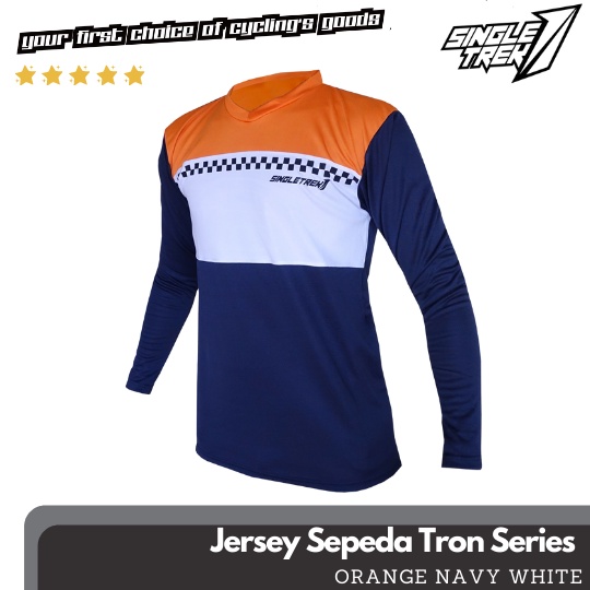 Jersey Sepeda Baju Sepeda Gowes MTB RB Sepeda Lipat Tron Series