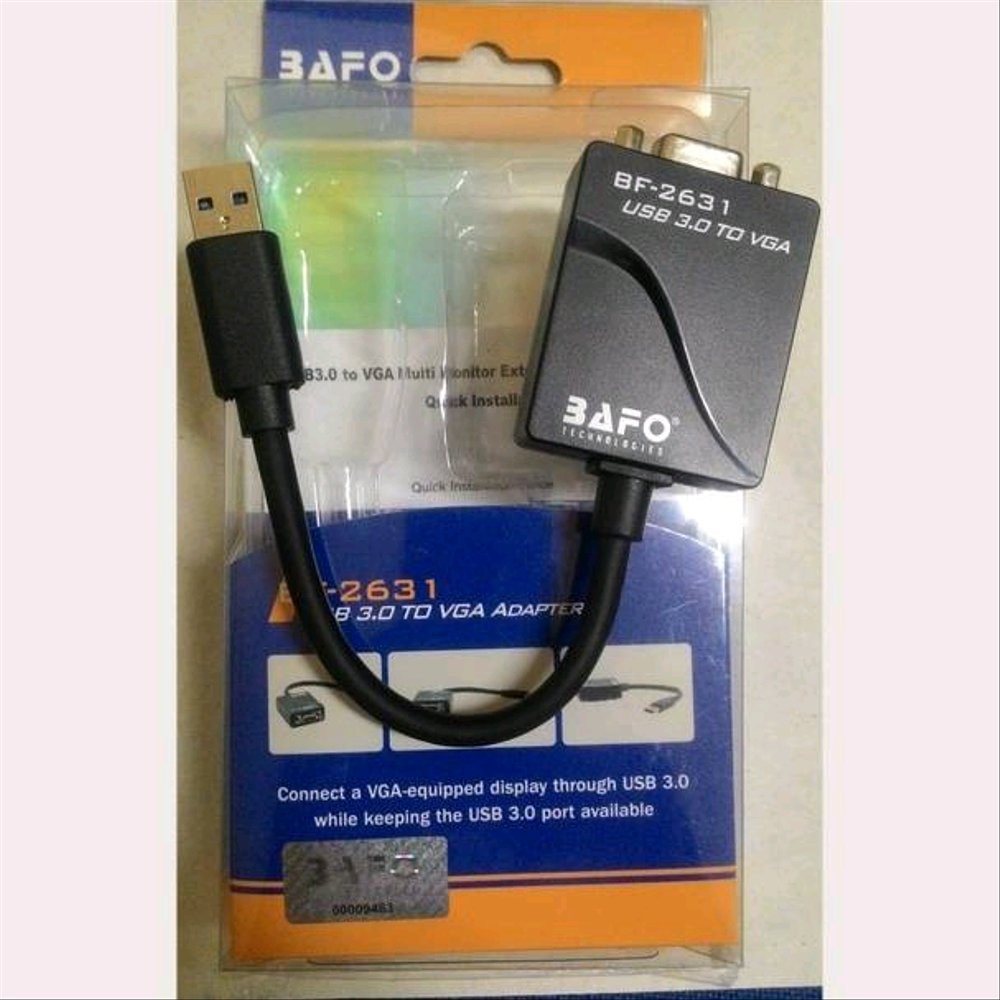 USB 3.0 to VGA Display Adapter BAFO BF-2631