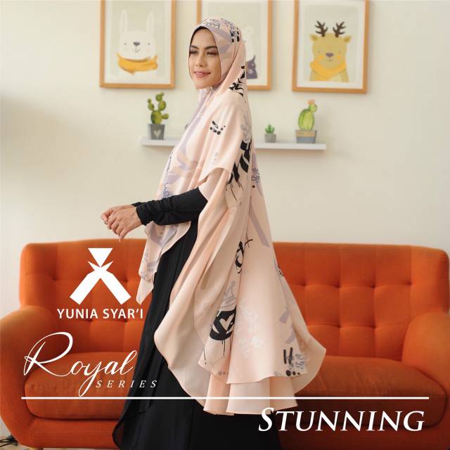 Khimar Only seri Stunning by Yunia Syar'i