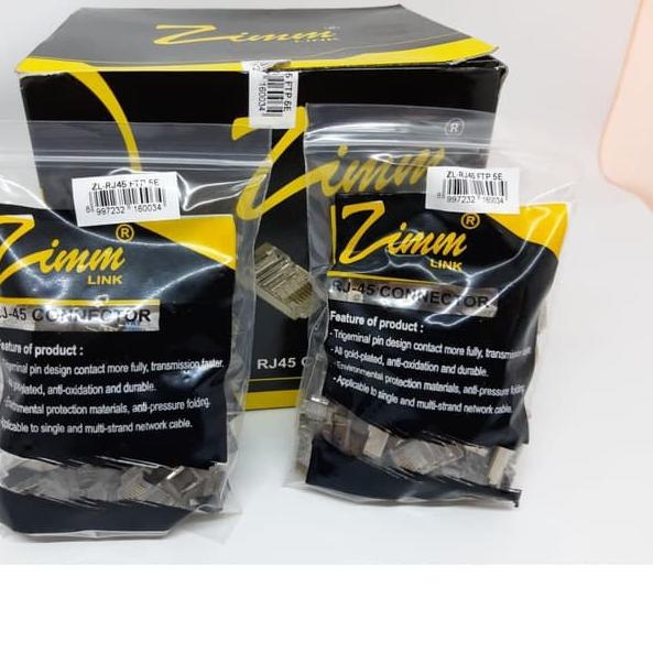 ✵ Konektor Rj45 FTP / Connector RJ45 FTP CAT5e ⅍