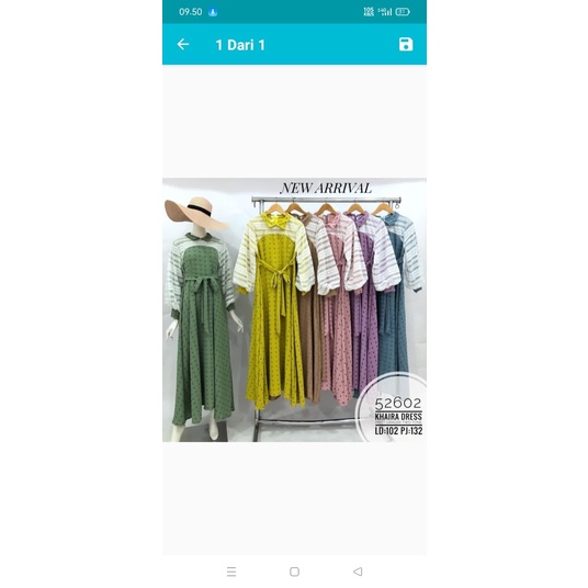 REASY GAMIS CRINKLE RUBIAH POMPOM PREMIUM KOMBINASI BRUKAT / GAMIS PESTA SIMPEL DAN ELEGAN