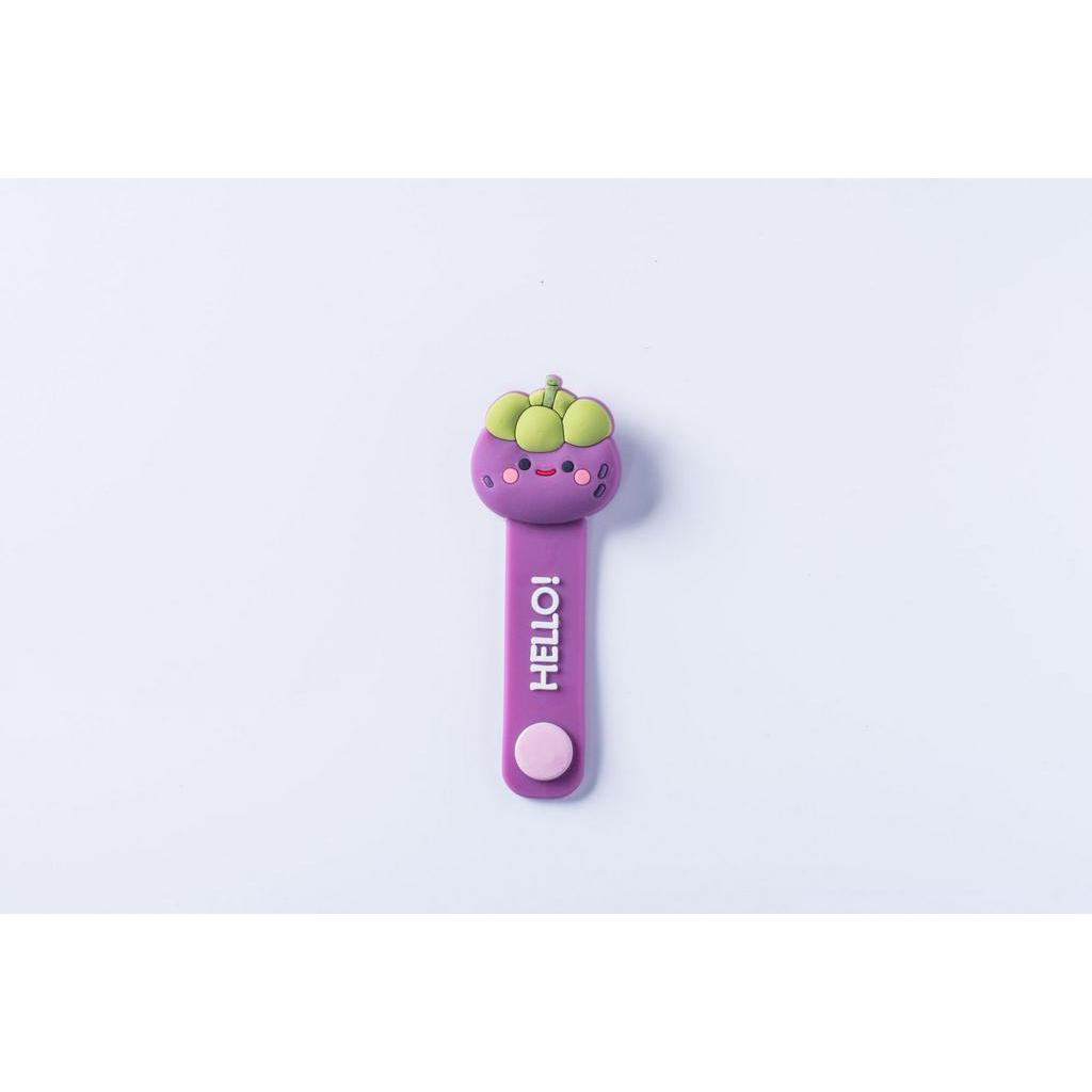 Headphone Wire Rack Charging Cable Cute Cartoon Fruit Shape