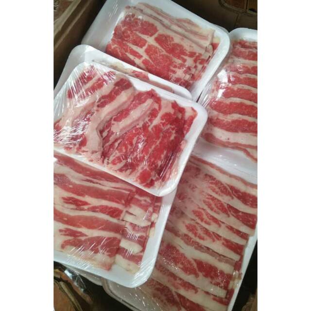 Jual DAGING SAPI SLICE YOSHINOYA US BEEF SLICE FROZEN 500gram Indonesia