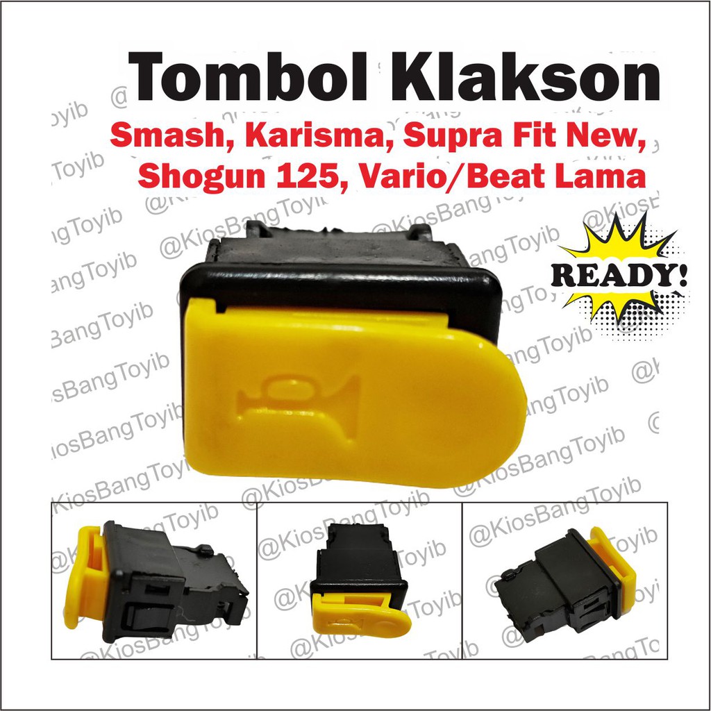 Tombol Klakson Smash, Karisma, Supra Fit New, Shogun 125, Vario Lama, Supra X125, Blade