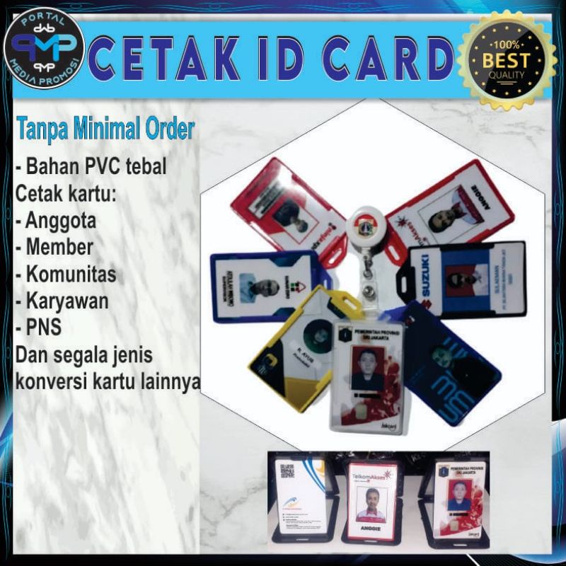 

PAKET ID CARD LENGKAP CUSTOM SATUAN