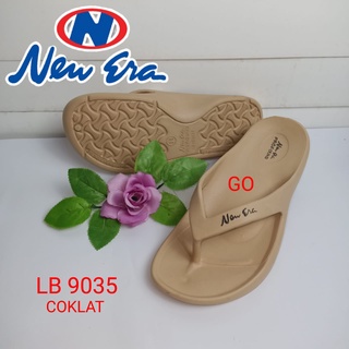 BB NEW ERA LB 9035 Sandal Jepit Wanita Polos Anti Slip Sandal Japit Cewek Murah Berkualitas