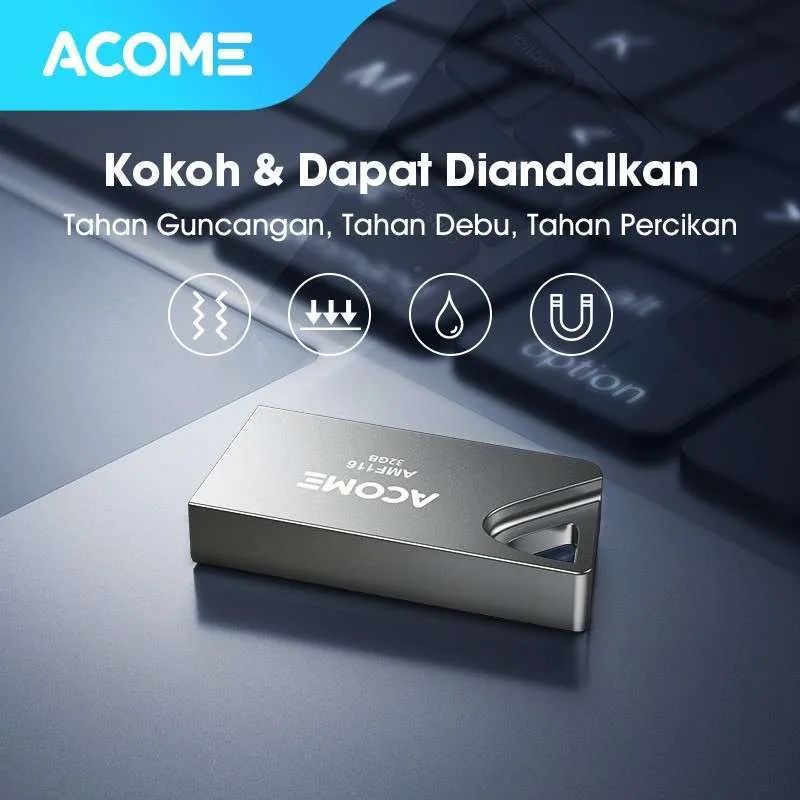 ACOME 32GB FULL METAL BANQ ORIGINAL Flashdisk MINI Flashdrive P90 32GB USB 2.0 U-Disk n Flash Disk