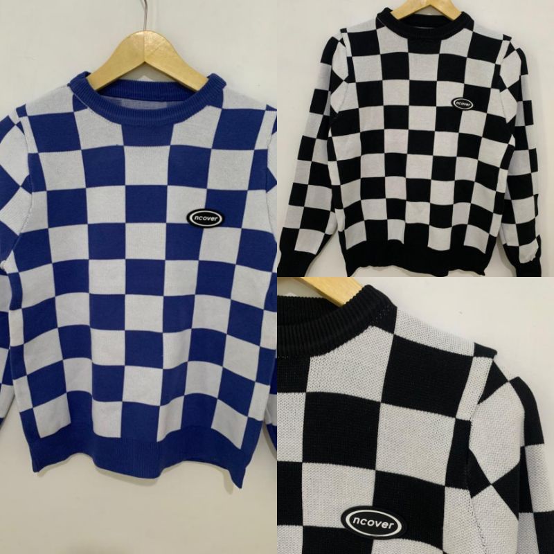 ncover swetear kotak oversize import