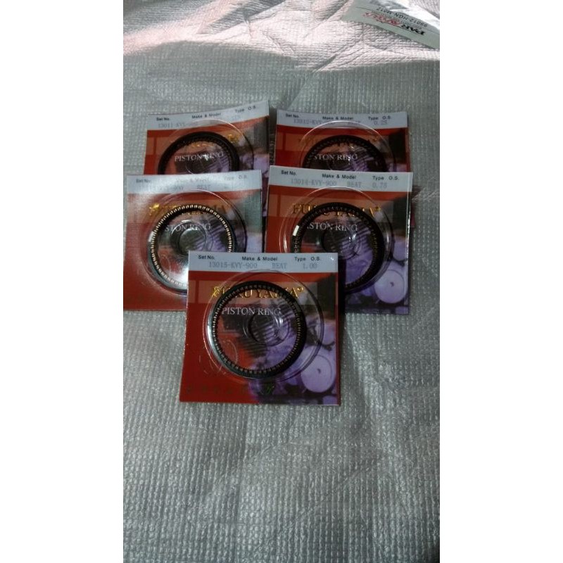 Ring piston Beat karbu KVY FUKUYAMA