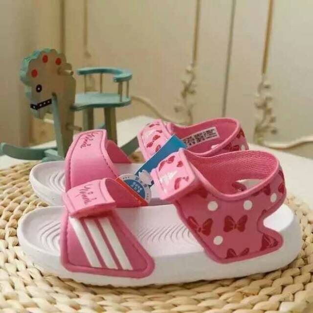 SALE TERMURAH!!! SANDAL ANAK PEREMPUAN ADIDAS KIDS PREMIUM SANTAI CASSUAL
