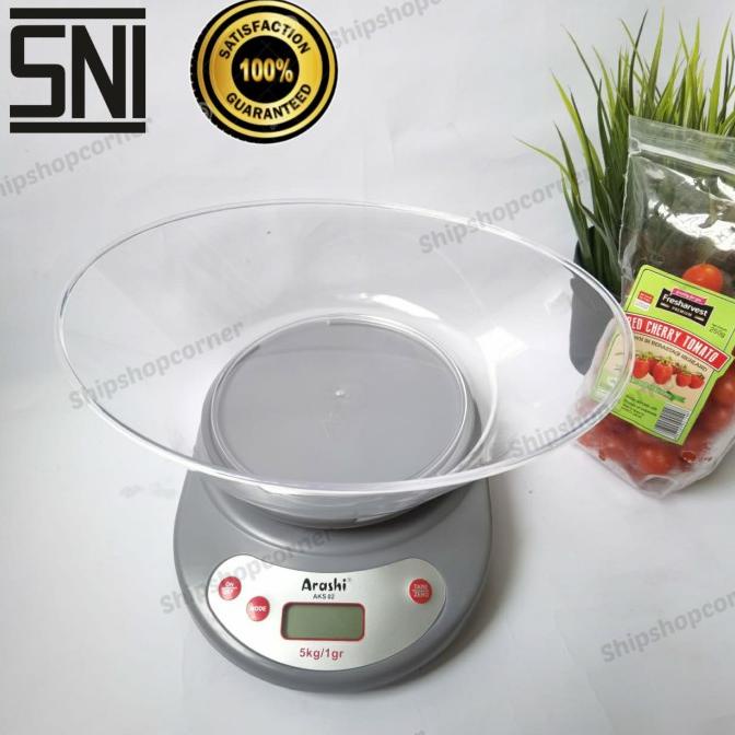 Timbangan Kue Digital 5Kg Arashi Aks 02