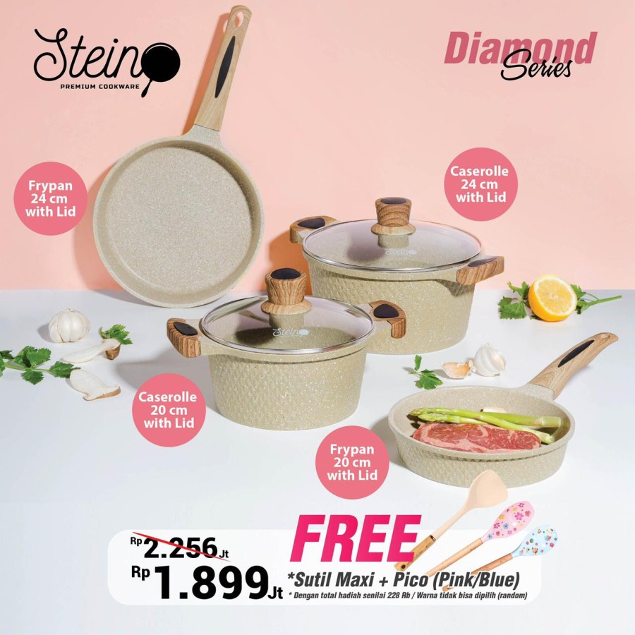 Stein Paket Diamond - STEIN COOKWARE ORIGINAL