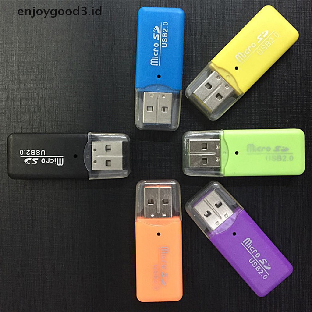 Memory Card Reader Mini Usb Sd / Mmc 480mbps Untuk Komputer