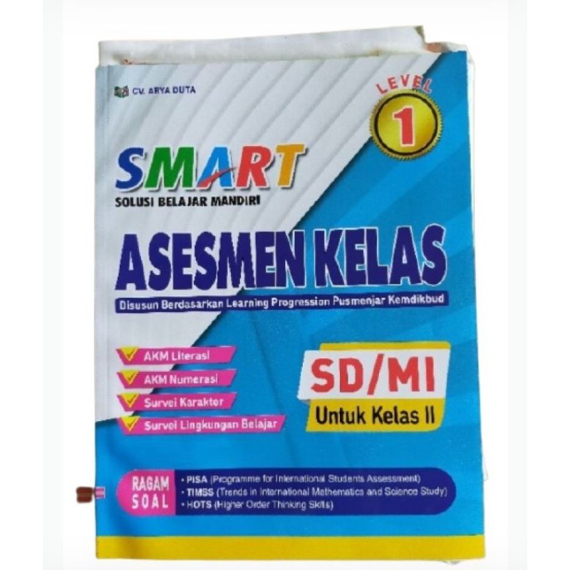 ORI buku teks smart asesmen kompetensi minimum level 1 untuk SD/mi kelas 2