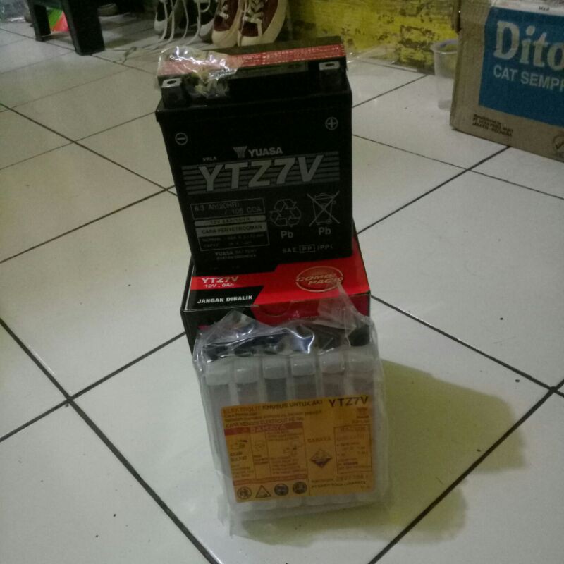 aki ytz 7v yuasa