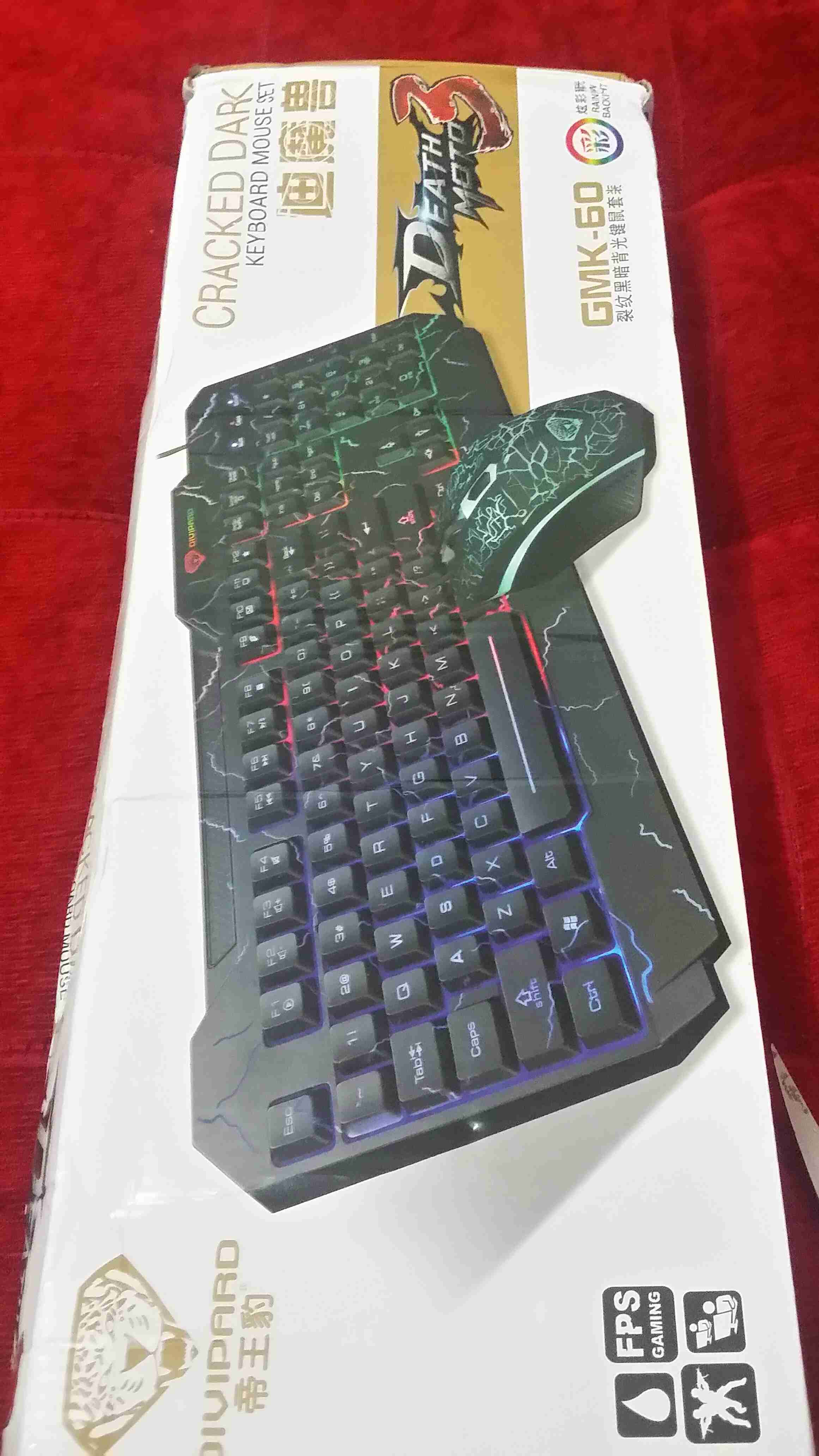 Paket Keyboard Gaming + Mouse Gaming USB Divipard GMK-60 | Shopee Indonesia