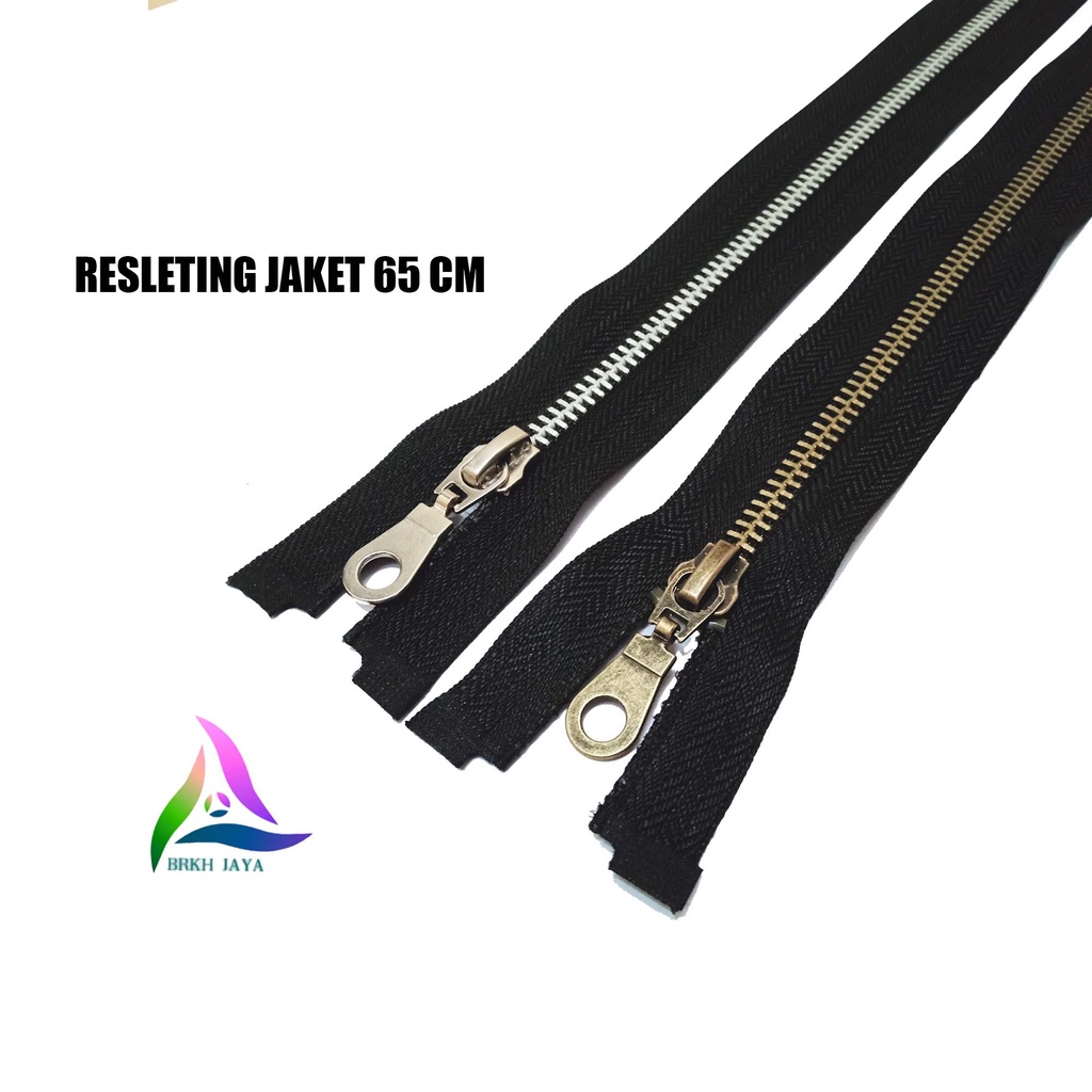 RESLETING JAKET / SLETING JAKET / RITSLETING GIGI BESI PANJANG 65 CM