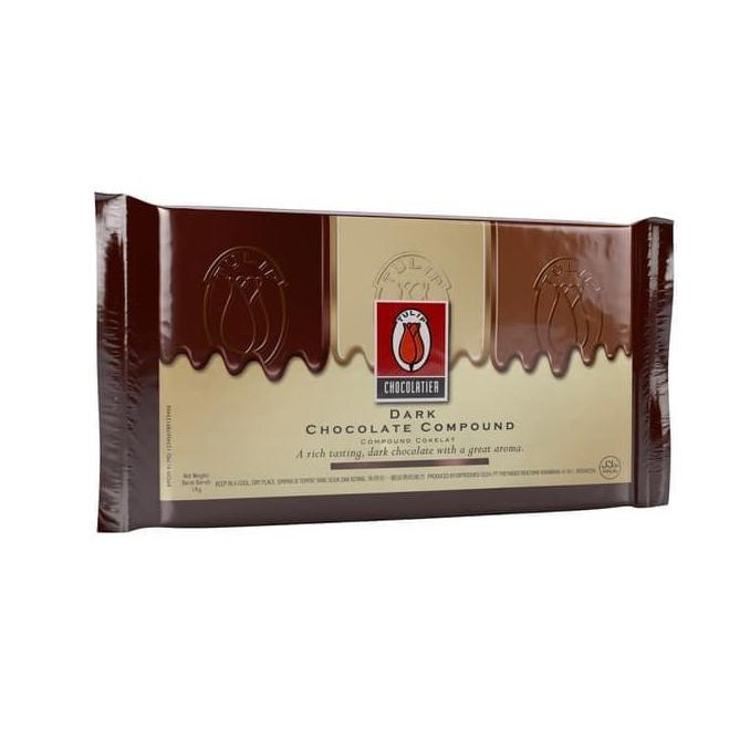 

A47Cslo Coklat Tulip Dark Chocolate Compound 1 Kg
