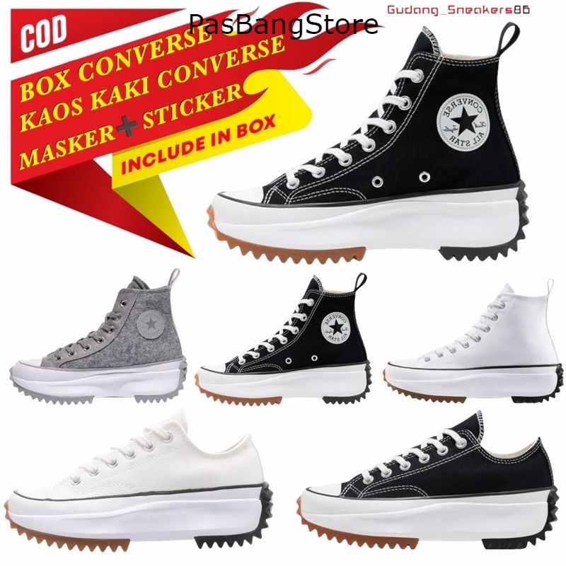 CONVERSE RUN STAR HIKE || CONVERSE RUN STAR LOW