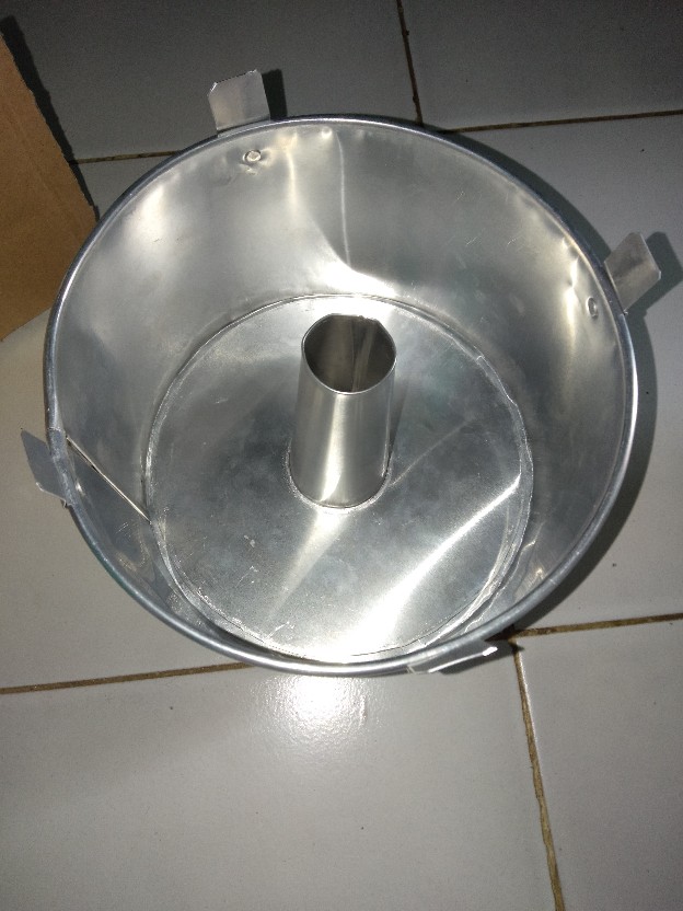 Loyang Chifon Lurus Tinggi 12cm