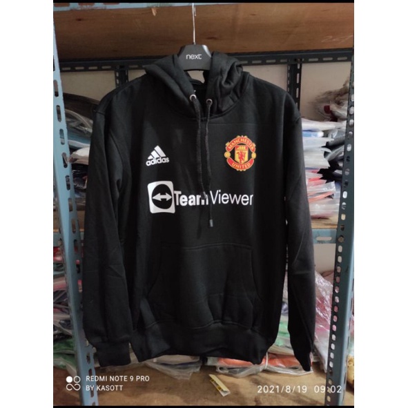 Jaket Hoodie  MU Custom 2021 2022 Terbaru
