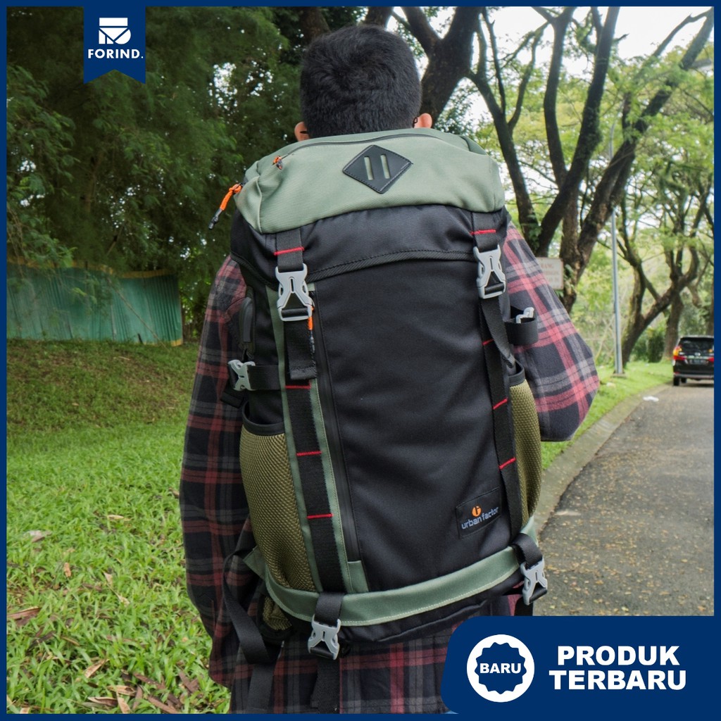 Ace Brill Series | Tas Ransel Punggung Ori Bag Pria Wanita Backpack Baru Gunung |Urban Factor FORIND