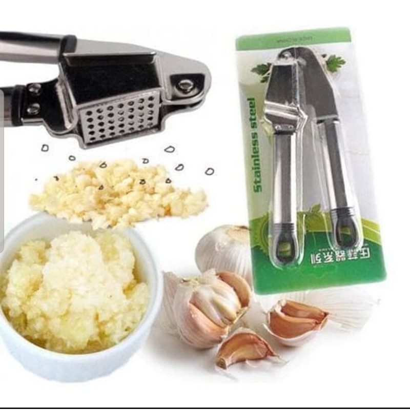 Alat penghancur bawang/ Garlic Presser Stainless