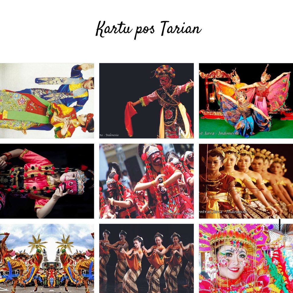 

MC- Kartu pos kartupos Tarian / Dance Postcard