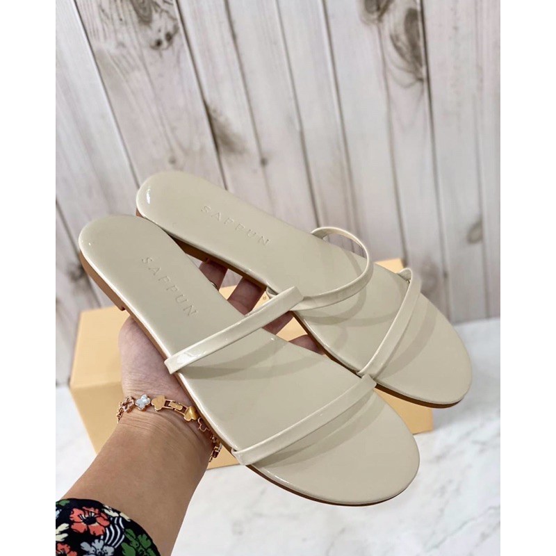 [7.7 Boombastis Sale⚡] - SANDAL FLAT WANITA SP01 SP SENDAL PREMIUM IMPORT