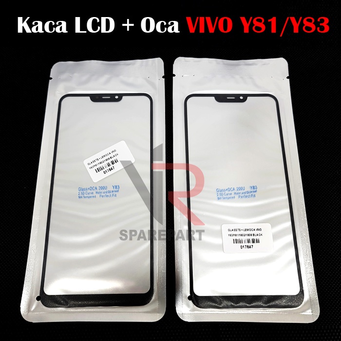 GLASS - KACA LCD TS VIVO Y81 / Y83 + LEM OCA