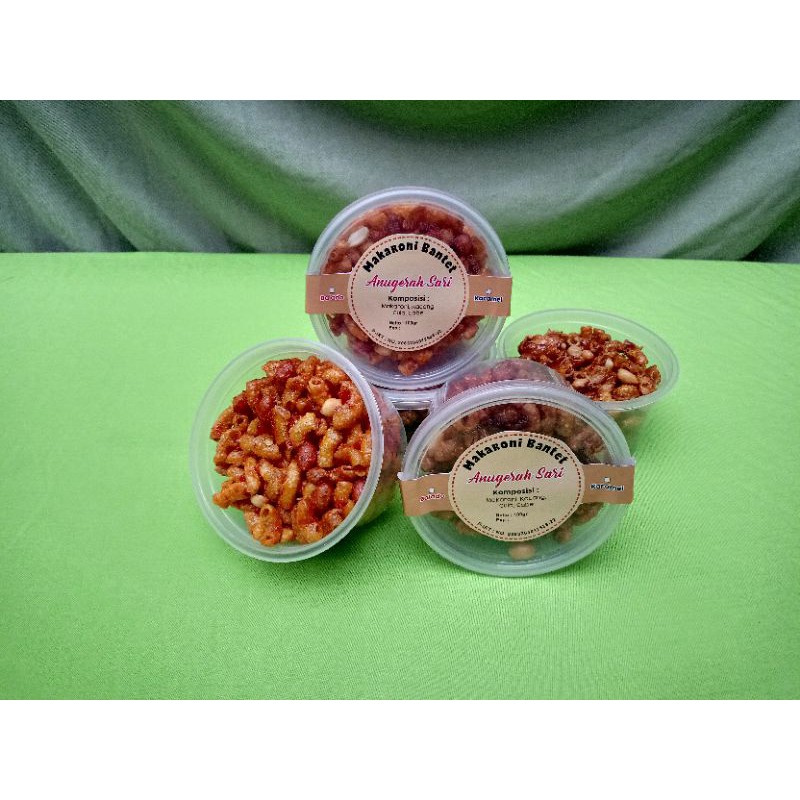 

Makaroni Bantet + kacang