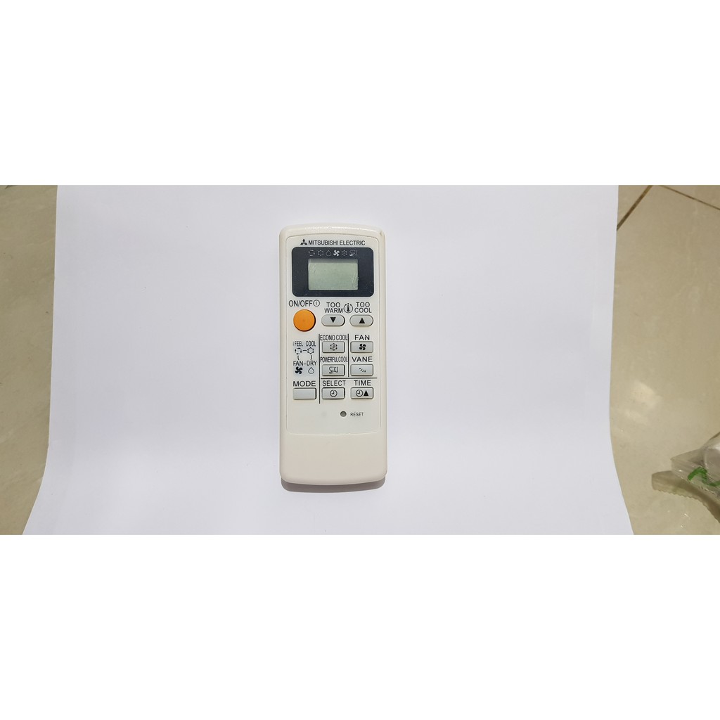 Remote AC Mitsubishi Electric tombol Orange Original Remot