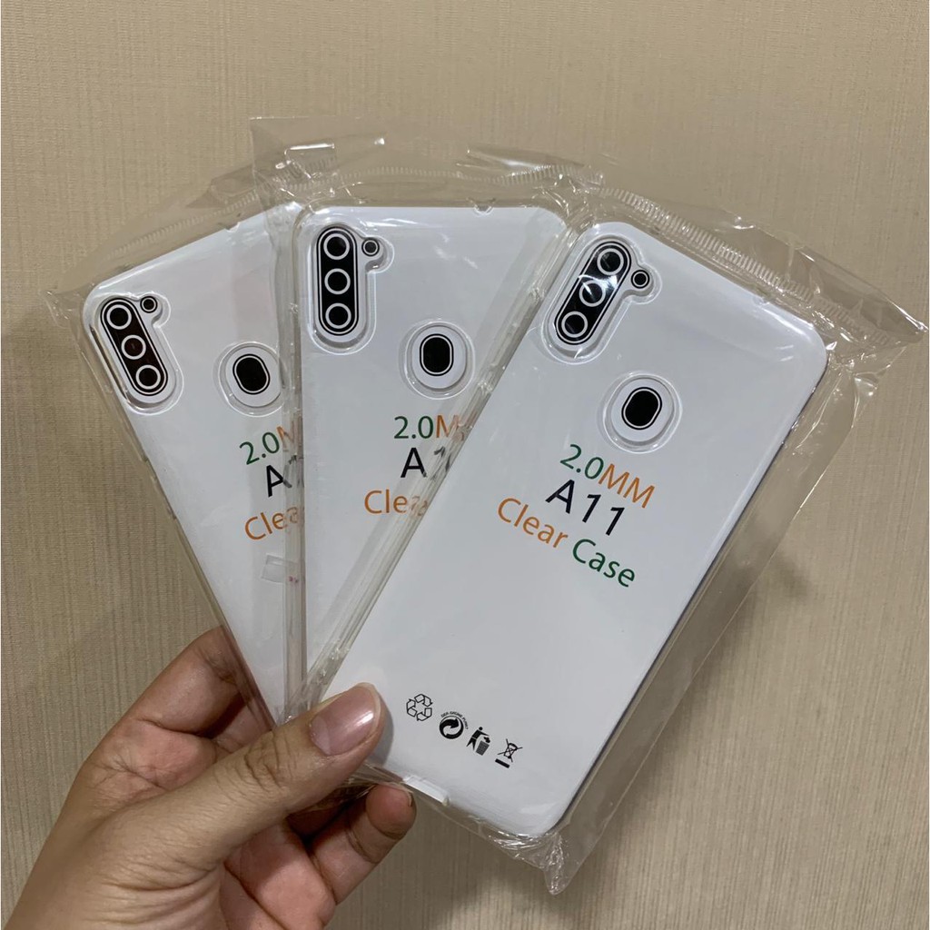 GO OPPO REALME 5 5i 5S C3 5 PRO 6 6 PRO C11 C12 C15 C21 C25 Clear Case 2mm Softcase TPU Bening HD (by ga2)