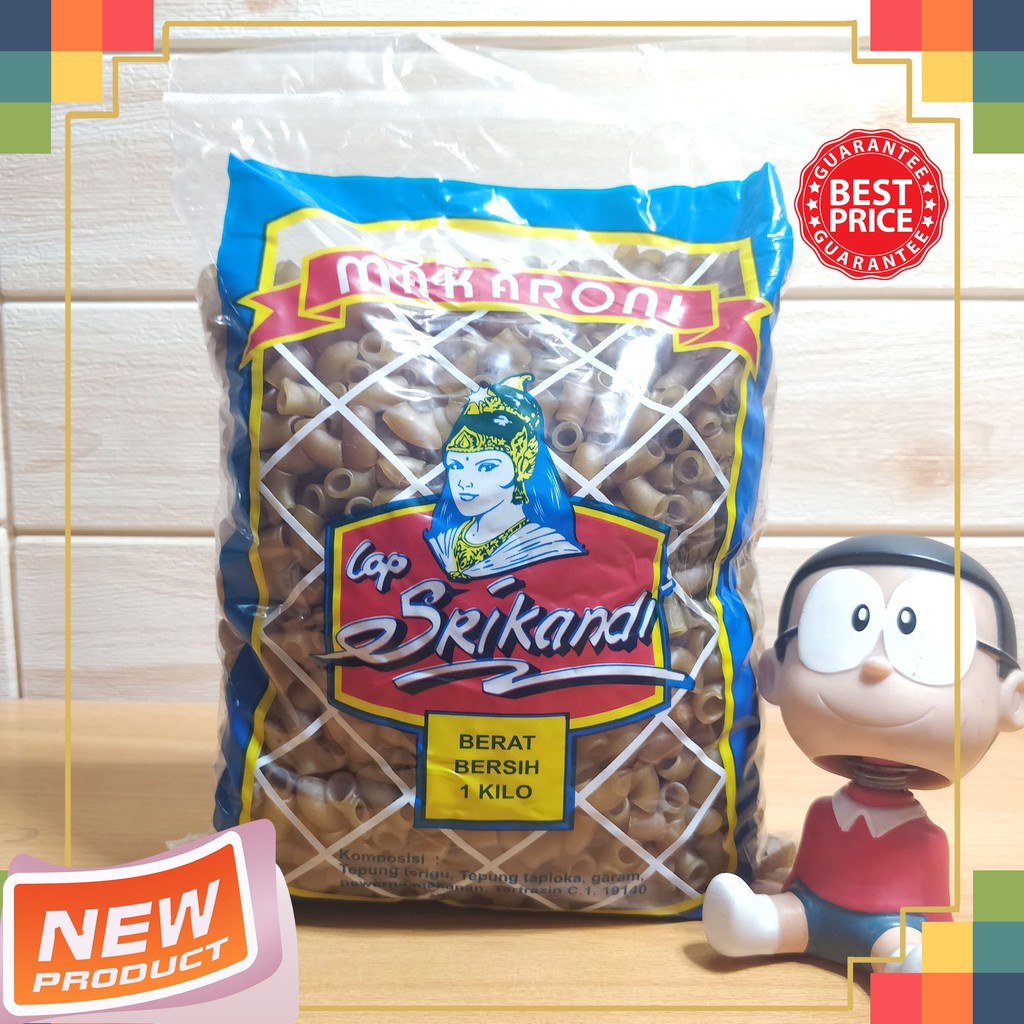 

MAKARONI MENTAH GORENG MEKAR SRIKANDI 1 KG