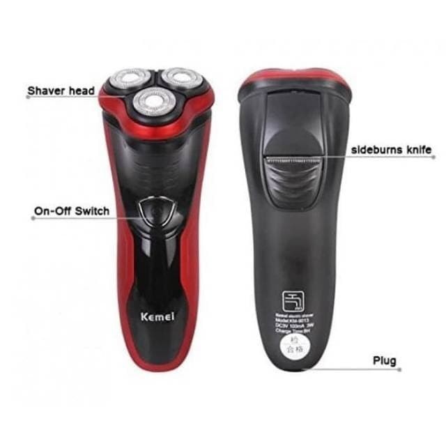 Kemei KM-9013 Rechargeable Razor Shaver Trimmer Alat Mesin Cukur