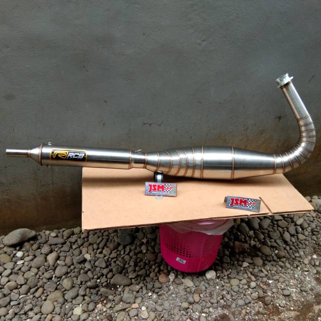 Knalpot rcb Rxking kolong phyton fullstainles
